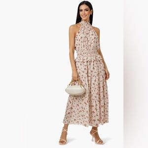 MinkPink Elena Midi Dress in Chiffon size large